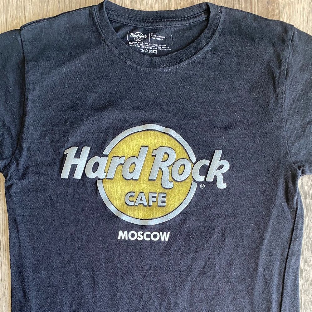 Rare Hard Rock Cafe Moscow Tee Sz.S(women's)